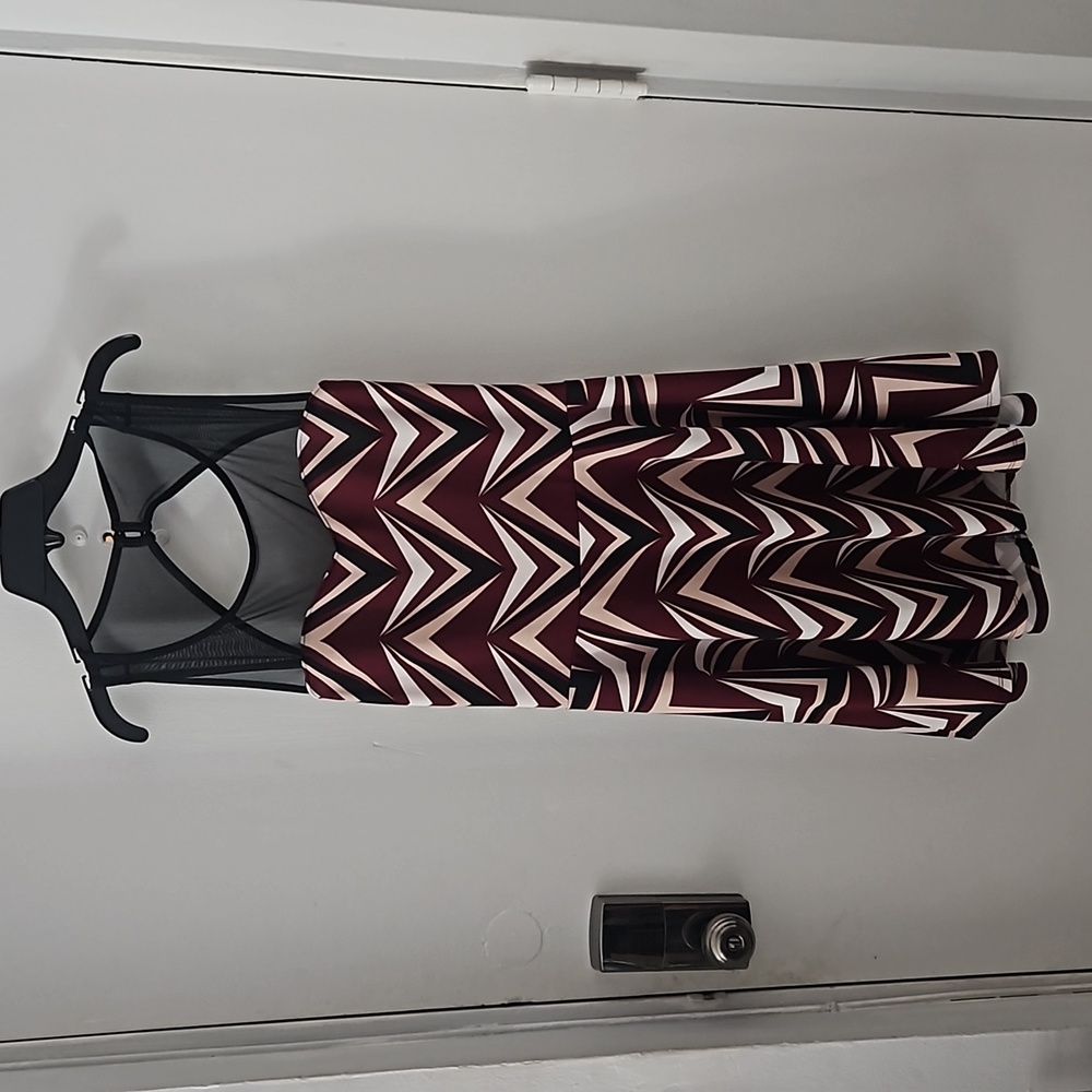 Like new Charlotte Russe large dress with keyhole open back
